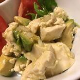 豆腐サラダ
