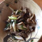 キノコの中華炒め