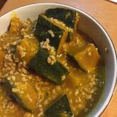 そぼろカボチャ