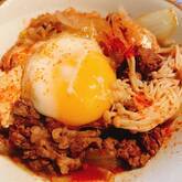 温泉卵のせ肉豆腐