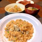 カキの炊き込みご飯