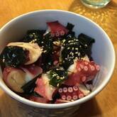 タコとワカメの中華風甘酢和え