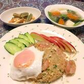 エビのエスニックチャーハン