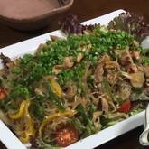 春雨と豚バラ肉の中華炒め