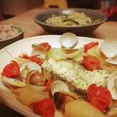 切り身で簡単！鯛のアクアパッツァ