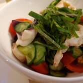 キュウリとタコの酢の物