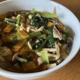 ふんわり卵とキノコのあったかあんかけうどん by 池田 絵美さん