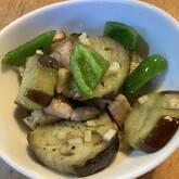 ナスのガーリック炒め