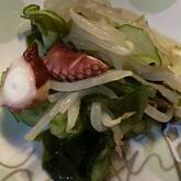 タコとキュウリの酢の物