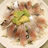 アジの酢〆ご飯