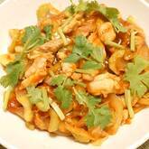 鶏肉の豆板醤炒め