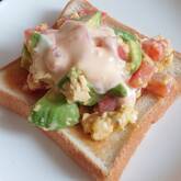 アボトマ卵トースト