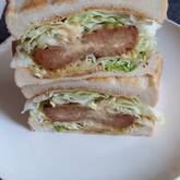 ハンバーグサンド