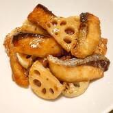 ブリとレンコンの照り焼き