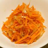 大根とニンジンの炒め煮