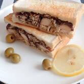 サバ缶のペペロンチーノ風ホットサンド by 山下 和美さん