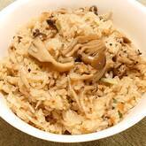 マイタケとジャコの味わい炊き込みご飯