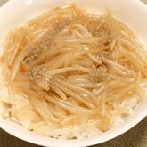 モヤシのあんかけ丼