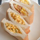 卵とポテトのポケットサンド2種