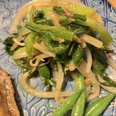 モヤシとニラのおかか和え