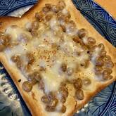 マヨ納豆トースト