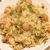 ソーセージのカレー炊き込みご飯