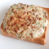 納豆と長芋のトロトロトースト