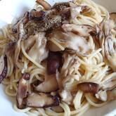キノコの和風パスタ
