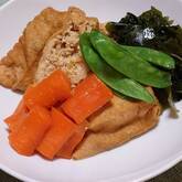 射込み厚揚げの煮物