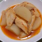 ピリ辛ブリ大根