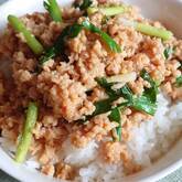 鶏ネギ卵とじ丼