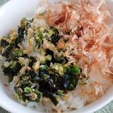 ジャコワカメ丼