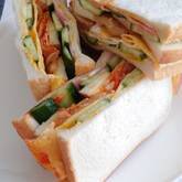 キムチのサンドイッチ