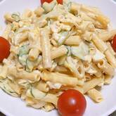 ゴマの風味広がる マカロニサラダ