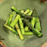 アスパラのクミンバター