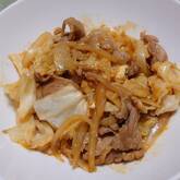 簡単すぐできる 豚こまキャベツのピリ辛炒め by保田 美幸さん