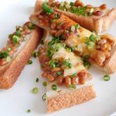 マヨ納豆トースト