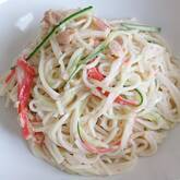 ツナマヨ素麺サラダ