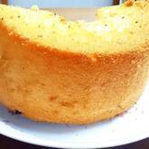 レモンのシフォンケーキ