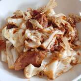 キャベツと豚肉のみそ炒め