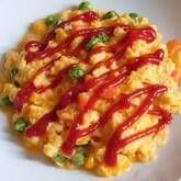 ミックスベジタブルのスクランブルエッグ