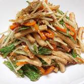 水菜の白ゴマ和え