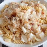 キャベツとツナの和風ペペロンチーノ