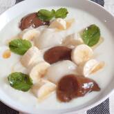 コーヒー白玉のデザート