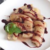 焼きバナナ・チョコがけ