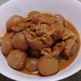 玉コンニャクのゴマみそ煮