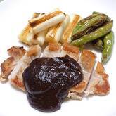 ポークソテーみそソース