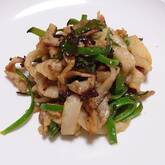 豚ピーマンカレー炒め