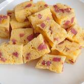 レンジでソーセージ蒸しパン