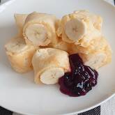 ホットバナナロールケーキ